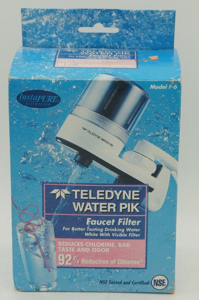 Teledyne WaterPik Water Faucet Filter Model F-6 NEW NOS - Image 1 of 4