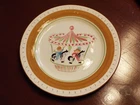 Stangl KIDDIEWARE 9 Inch CAROUSEL "GOLD" Plate RARE FIND
