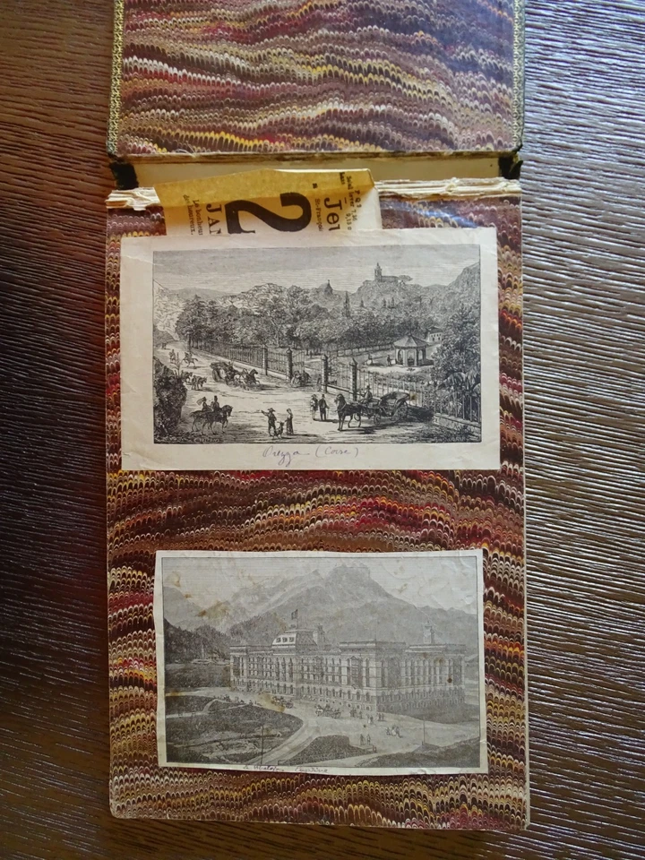 Album amicorum du peintre Victor FAVIER   (1824- après 1889) - Photo 4/4