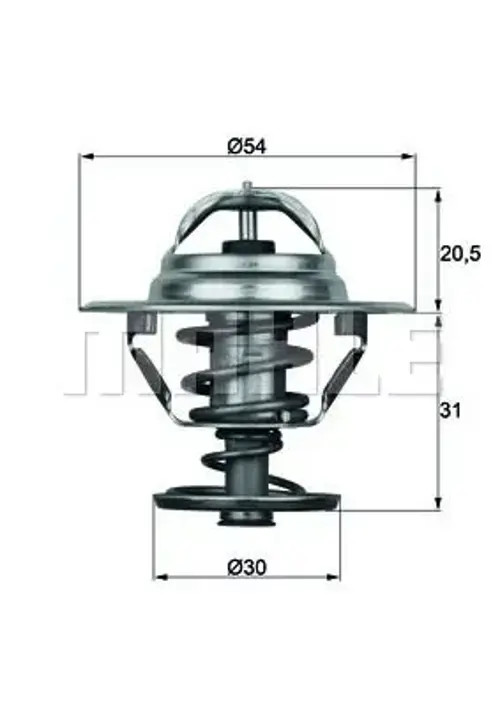 Thermostat TX 10 88D MAHLE for SAAB LAND ROVER VOLVO