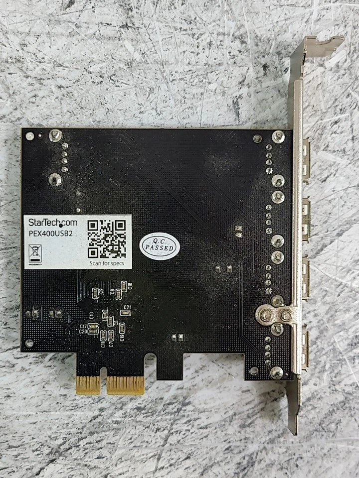 STARTECH pex400usb2 Controller Adapter Card 4 Port USB 2.0 Card - Image 3 of 3