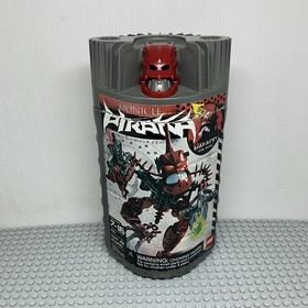 LEGO Bionicle Piraka 8901 Hakann Set & Instructions Canister