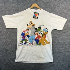 Disney Mickey Unlimited T-Shirt VTG 90s Sherrys Best Large Goofy California NWT