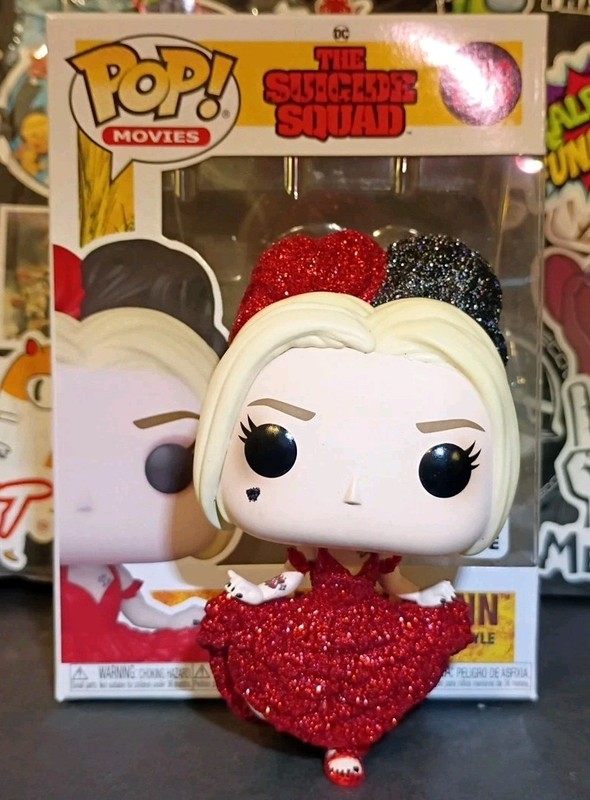 Funko POP! Movies (DIAMOND) Suicide Squad Harley Quinn CUSTOM Exclusive