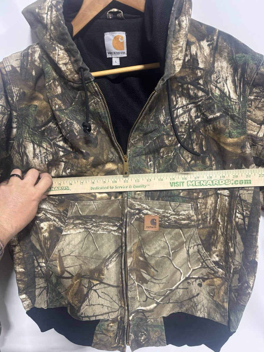 Vintage Y2K 125 Year Anniversary Carhartt Camo Jacket J220 977