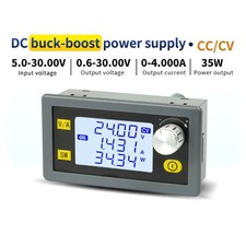 DC-DC Buck Boost Converter 5-30V/6-36V Adjustable Regulated Power Supply Module