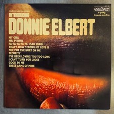 Donnie Elbert - Introducing Donnie Elbert  Vinyl LP-Contour 1972-2870 162 Soul