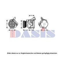 Kompressor Klimaanlage passend für Toyota RAV 4 II CLA2_ XA2_ ZCA2_ ACA2_