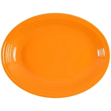 Homer Laughlin  Fiesta Butterscotch  Oval Serving Platter 11855079