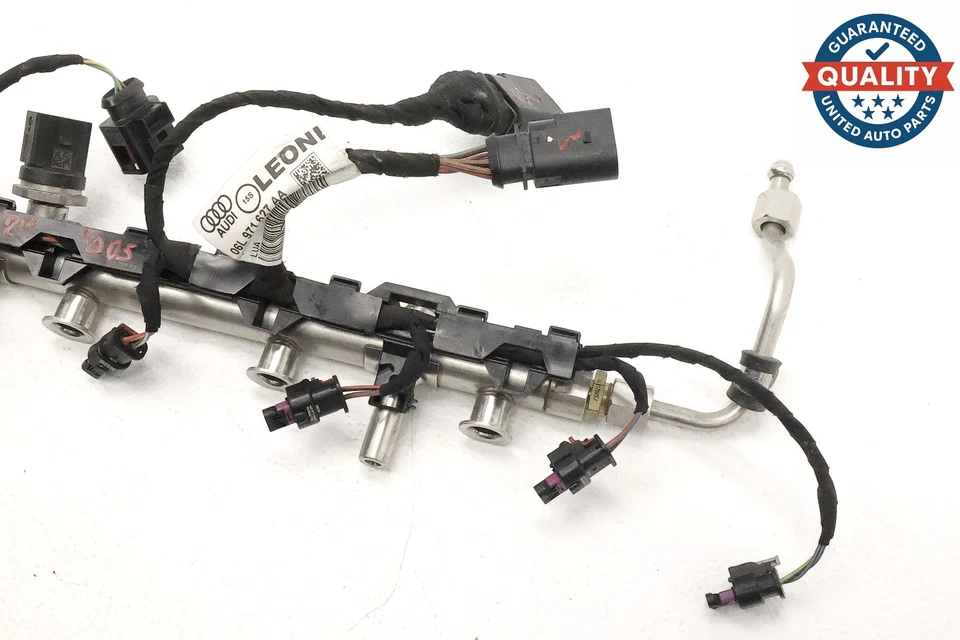 2019 - 2024 AUDI Q3 2.0L ENGINE FUEL INJECTOR RAIL W/ WIRING HARNESS OEM Foto 4 de 4