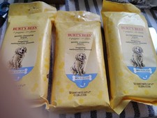 Burt  s Bees Gentle Cleansing Wipes With Buttermilk Puppies 3 Packs Of 50 Bundle