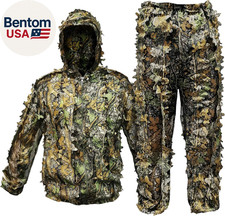 Upgrade Ghillie Suit Outdoor 3D Lifelike Super Lightweight Hooded Camouflage Clo