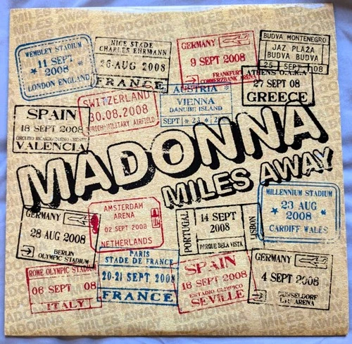 Madonna MILES AWAY Remixes Double 12" Maxi Single Vinyl 2LP *Like New* **RARE**