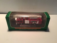 1999 Hess Miniature Mini Fire Truck - Brand New in Box