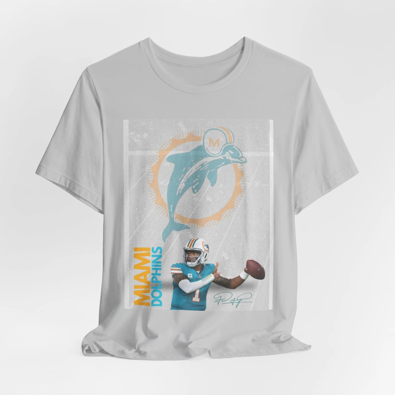 Dolphin Tua Tagovailoa Quarterback football T-Shirt, Game Day Football T-Shirt