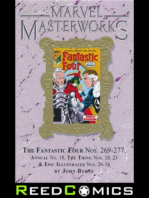 MARVEL MASTERWORKS FANTASTIC FOUR VOLUME 25 HARDCOVER DM VARIANT #347 EDITION