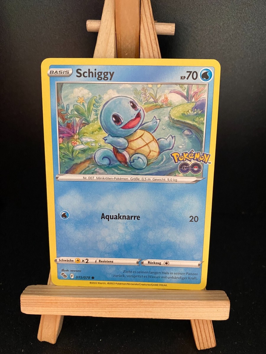 schiggy pokemon card Pokémon TCG: 151 Collect The First Partner - Display Set Evolves from null Type Pokemon Shining Legends Common Scraggy