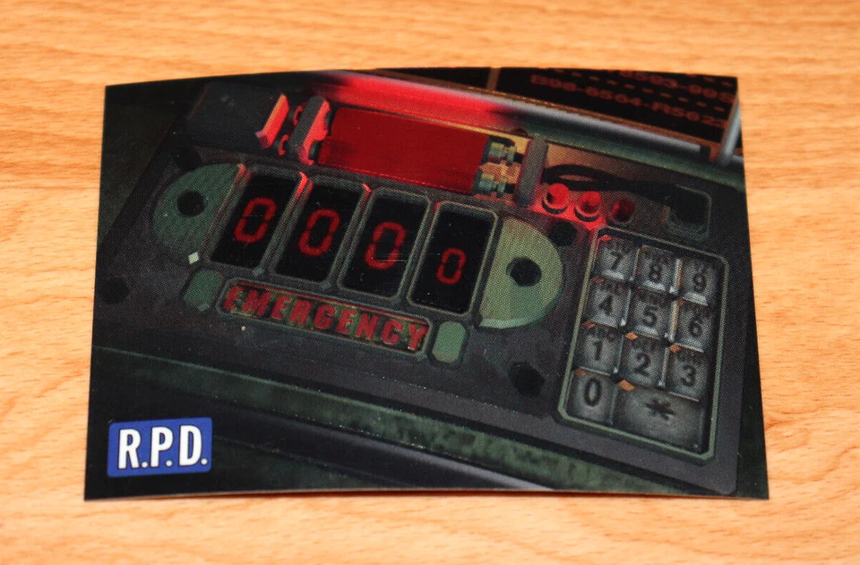 1998 Resident Evil 1 2 3  Wildstorm Trading Card Capcom L45 L46 L48 L49 - Image 4 of 4