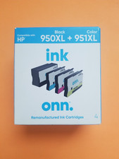 NEW - onn. manufactured HP 950XL / 951XL High Yield Printer Ink - Free ShipN