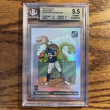 🔥2023 Panini Donruss NFL ANTHONY RICHARDSON #3 DOWNTOWN RC BGS 9.5 GM MT 🔥