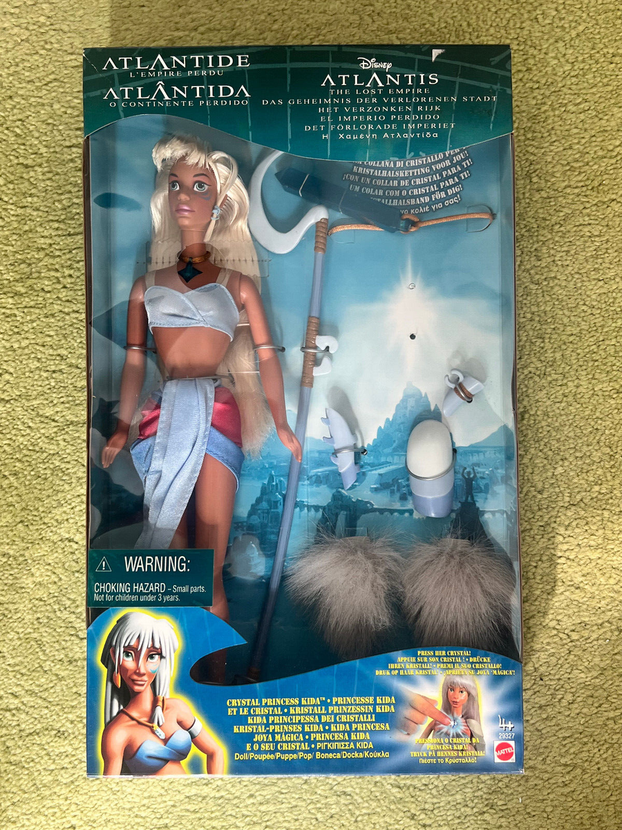 Disney Atlantis The Lost Empire Crystal Princess Kida Doll NEW