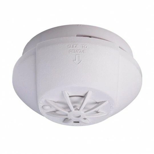 Hispec HSSA/HE/RF Heat Alarm - Mains with Wireless Interlink & 9V Battery Backup