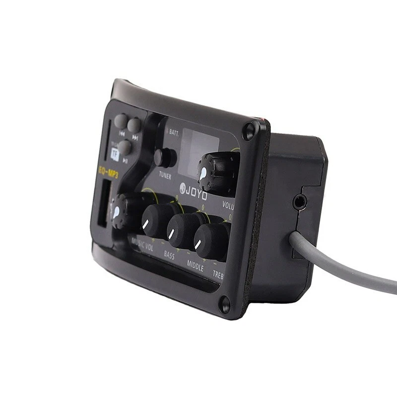 Звукосниматели для акустической гитары JOYO 3-полосные цифровой ЖК-дисплей эквалайзер тюнер предусилитель пьезо 2025 НОВЫЕ - Изображение 4 из 4