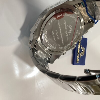 Porsamo Bleu Milan Crystal Luxury Stainless Steel Watch, Swarovski® Rose Porsamo Bleu Milan Crystal Luxury Women main image 4