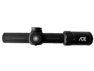 ADE Advanced Optics1-8x28 Rifles scope with FFP Reticle with 34mm Tube + Rings