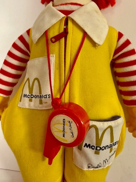 1978 Ronald McDonald Doll With Original Box True Vintage Toy | eBay