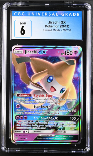 Jirachi-GX graded CGC 6 for sale on eBay