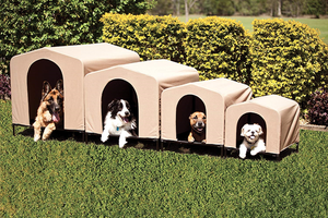 portable outdoor dog house