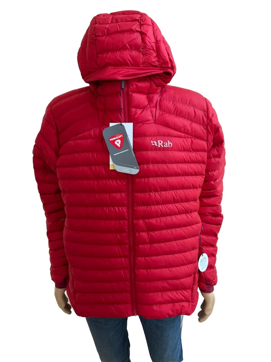 RAB Cirrus Alpine PrimaLoft Insulated Jacket Ascent Red Men Large