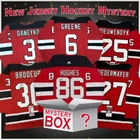 Autographed/Signed New Jersey Hockey Jersey Mystery Box PSA JSA or Beckett COA