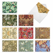 10  All Occasion Blank Cards Assortment - WALL ART M3308