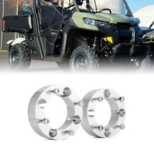 2* 2.0" 4x137 Wheel Spacers M10x1.25 For Can-am Renegade Traxter Defender 5/8/10