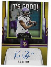 2023 Score #IG-KO K.J. Osborn It's Good Auto Autograph