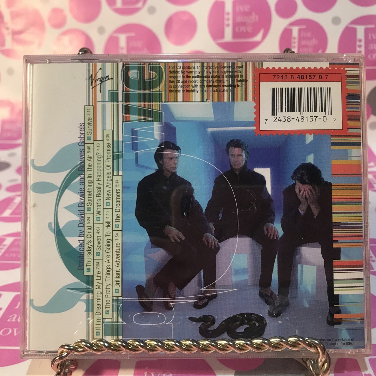 Hours (CD) by David Bowie Lenticular Cover AOB | eBay