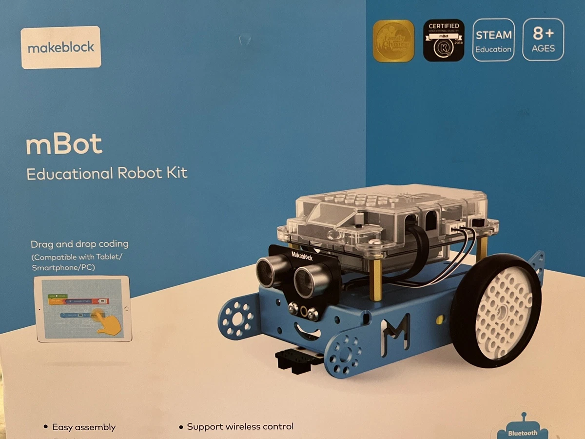 Makeblock mBot Educational Robot Kit - Drag And Drop Coding Robot - Unopened