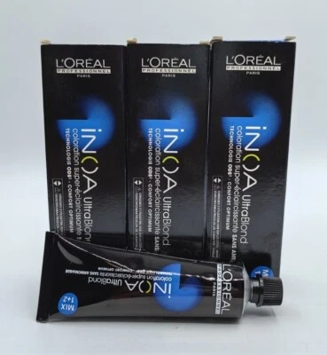 L'ORÉAL Color de pelo Loreal Inoa Ultra Blond Color o amoníaco diferentes matices 60 g i17