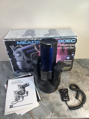 MEADE ETX-90EC Telescope with Remote Control For Part As Is