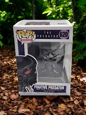 Funko Pop Fugitive Predator The Predator 620 Silber Metallic Vinyl Figur Movie