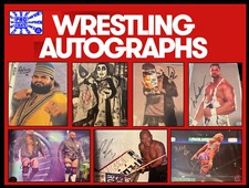 Pro Wrestling Autographs 8'x10