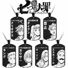Necklace Gifts The Seven Deadly Sins For Teens Kids Men Women  Decor Birthday