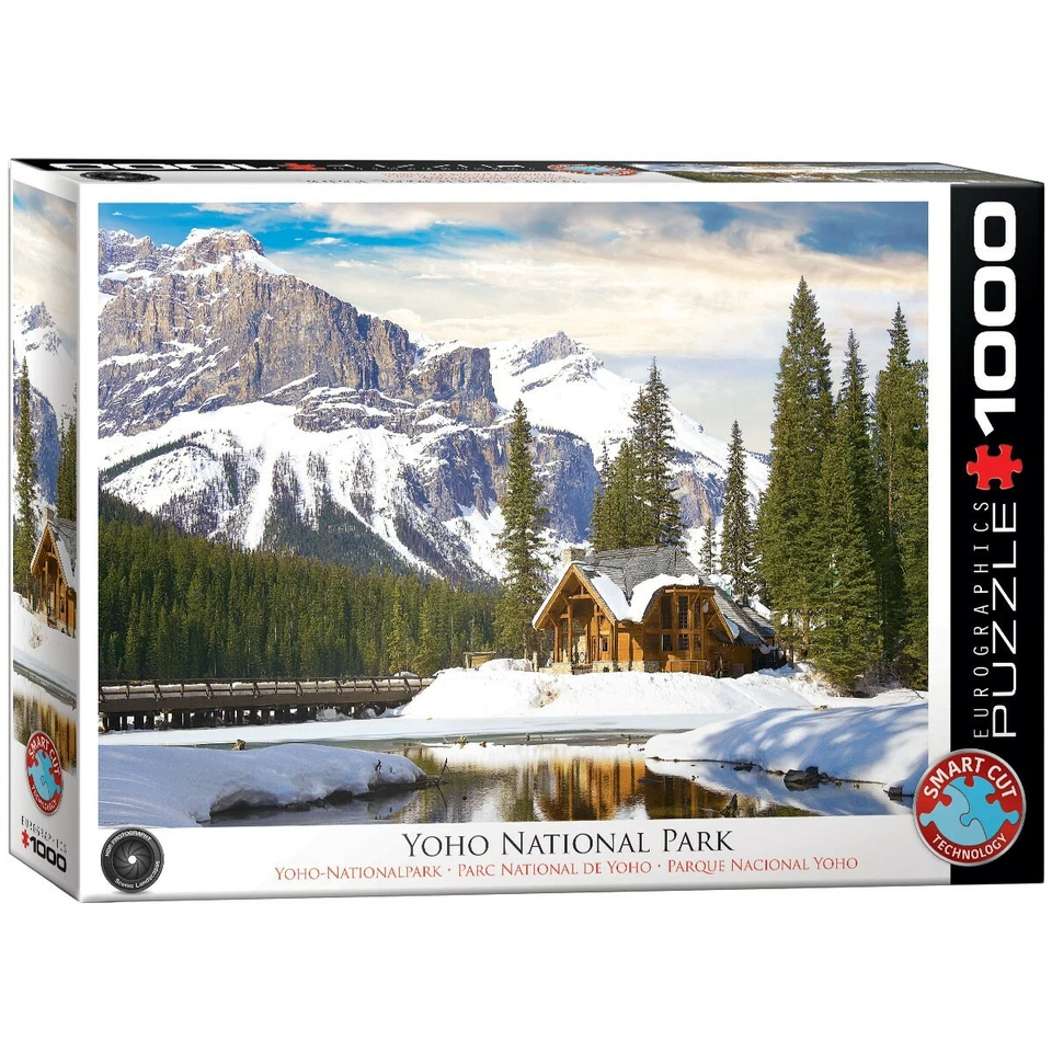 Eurographics Puzzle 6000-5428 - Yoho National Park Britisch Colombia - 1000 Tei