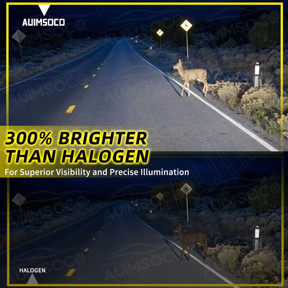 Kit de faros LED bombillas haz alto bajo 36000LM para Acura TL 1999-2014 D2S D2C D2R Foto 2 de 4