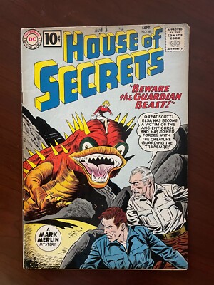 House of Secrets #48 (DC Comics 1961) Silver Age Mark Merlin Alex Toth 6.0 FN