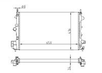 Hart 620 237 KüHler, Motor KüHlung FüR Cadillac, Fiat, Opel, Saab
