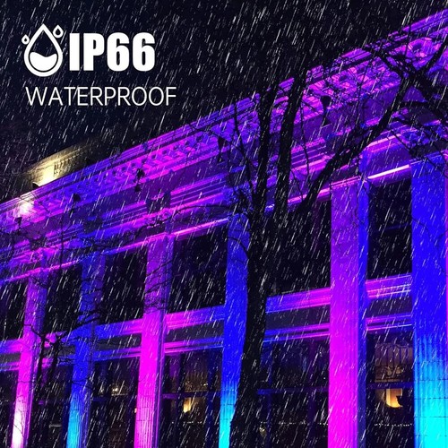 UV Curing lamp LED Floodlight Halloween Party Ambient Light IP66 Outdoor Light - Picture 9 of 14