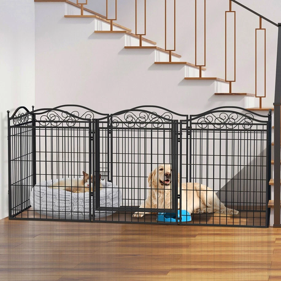 XXL Welpenlaufstall Welpenauslauf Freilaufgehege Tierlaufstall Hunde Laufstall - Bild 4 von 4